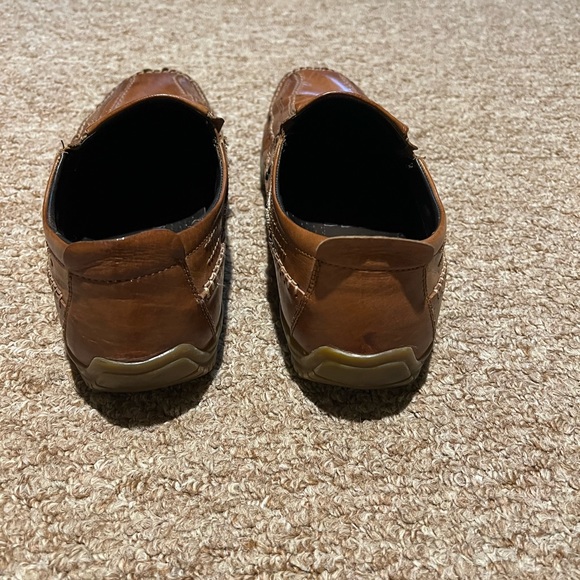 Brown Claudio Conti Driver Shoes - Picture 6 of 7